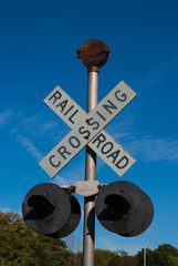 Railroad Crossing Sign 2085