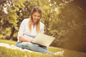 Obraz premium Happy and successful .