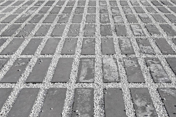 decorative stone paving stone for the street
