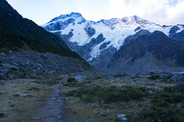 New Zealand mountains scenery 