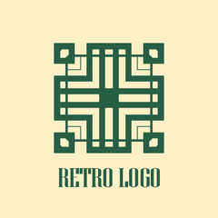 Art deco logo