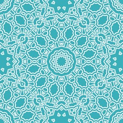 seamless lace floral background. Luxury texture for wallpaper, invitation. Vector illustration. blue, white color