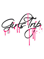 spray tropfen graffiti girls trip urlaub spaß reise frauen mädchen ferien feiern party mädels abend strand meer fliegen