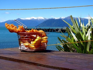 Lunch in Jackson Bay