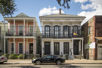 Historic house in a district of New Orleans