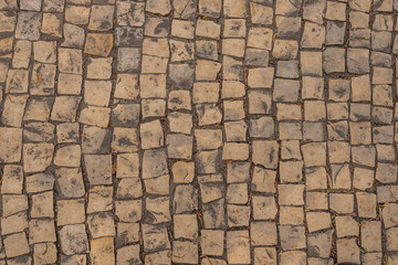 old masonry on the floor