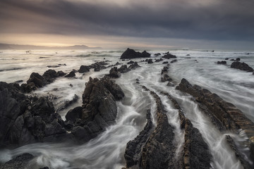 mar cantabrico playa de barrika