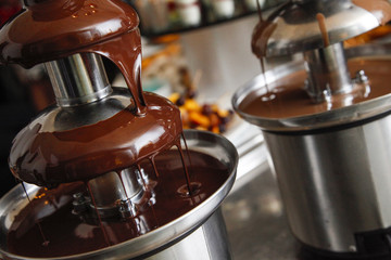 fontane di cioccolato