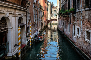 Fototapeta na wymiar Venezia, canali