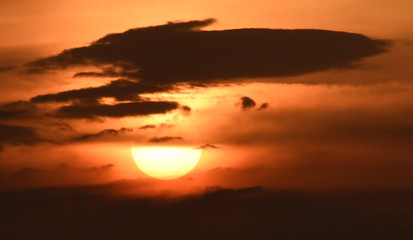Fototapeta premium Surreal Summer Sunrise