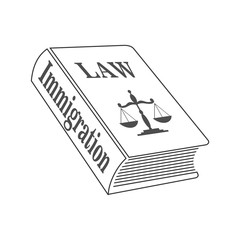 Иммиграционный закон. Книга.