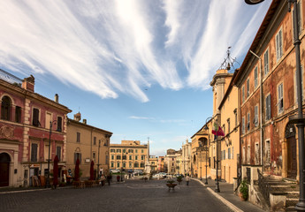 Naklejka na ściany i meble Tarquinia, province of Viterbo, Lazio, Italy
