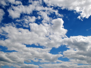 Sky in the clouds. Cloudy