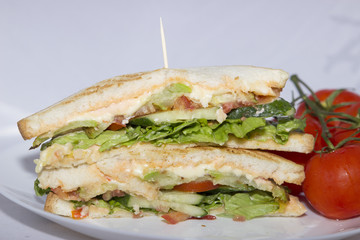 Vegetable sandwich