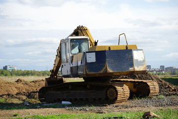 Fototapeta premium excavator
