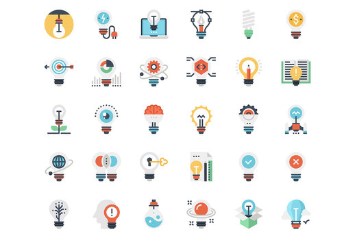 Light Bulb Icons