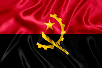 Flag of Angola Silk