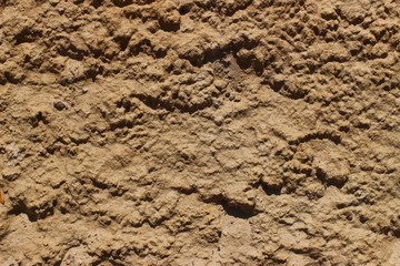 Textures and background of yellow clay