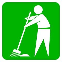 cleaning picto 2 - green
