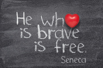 who is brave Seneca