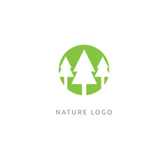 Abstract tree logo icon vector design. Landscape design, garden, Plant, nature and ecology, Environmental protection, ecology, Botanical Garden, park, forest, vector sign. vector logo