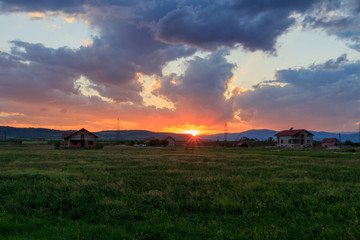 Fototapeta premium Sunset