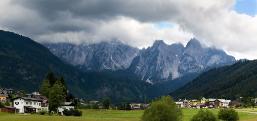 Gosau village in Tyrol