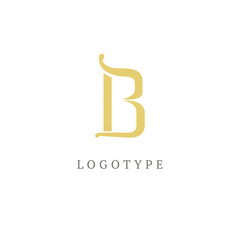 Monogram design elements, graceful template. Calligraphic elegant logo design.