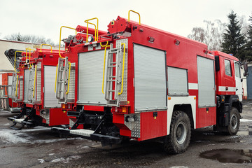 Fire Engine Firefighter Truck