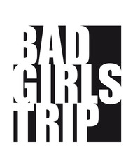 cool schwarz team crew böse bad gefährlich on tour unterwegs design wochenende weekend girls trip urlaub spaß reise frauen mädchen ferien feiern party mädels abend strand meer fliegen