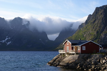 Hut in the clouds