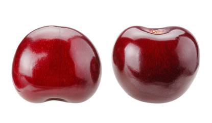 Cherry isolated on white background