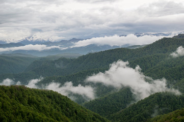 Mountain landscape. Caucasus. Russia.