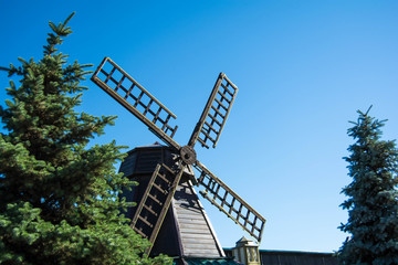 beautiful old windmill