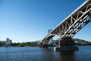 City of Saratov on the Volga River