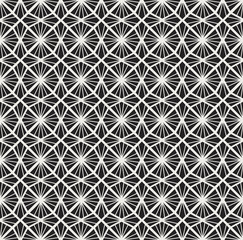 Geometric Low Poly Seamless Pattern. Vector Triangular Background.