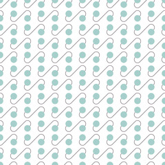 Abstract geometric line art seamless pattern background
