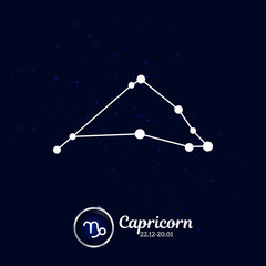Fototapeta na wymiar Horoscope. Zodiac Icon.