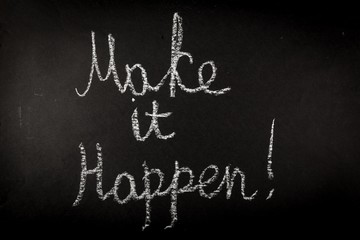 Make It Happen on Blackboard