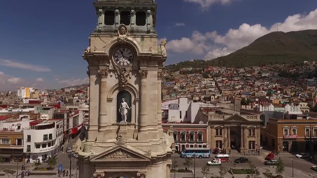 Pachuca Hidalgo reloj monumental cetro Mexico