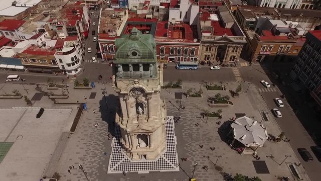 Pachuca Hidalgo reloj monumental cetro Mexico