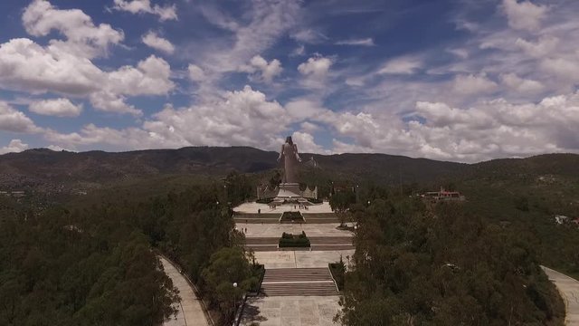 Cristo Rey de Pachuca cerro mirado