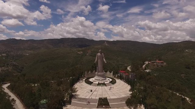 Cristo Rey de Pachuca cerro mirado