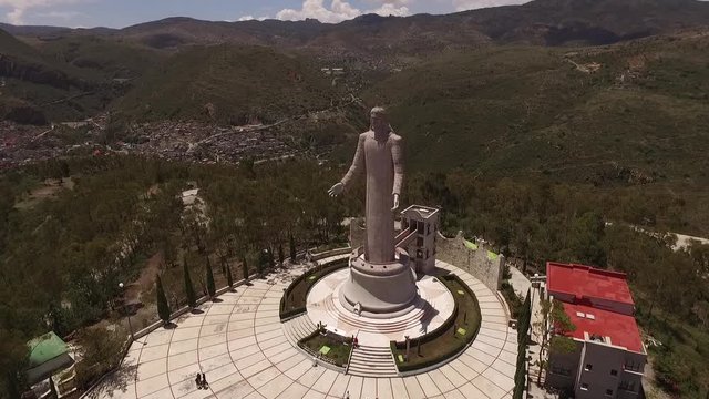 Cristo Rey de Pachuca cerro mirado