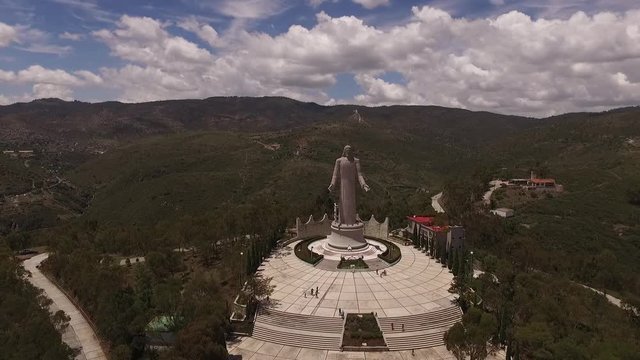 Cristo Rey de Pachuca cerro mirado