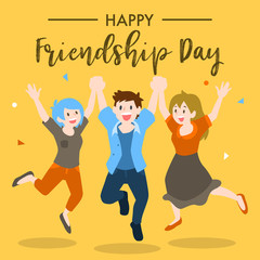 Happy Friendship Day Design