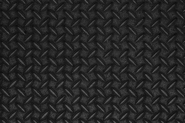 Black diamond plate pattern and seamless background