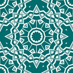 Abstract repeat backdrop with lace floral ornament. Seamless Design for prints, textile, decor, fabric. Vector pattern