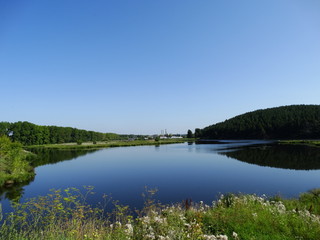 The Chornaya River, Sysert, Sverdlovskaya oblast, Russia