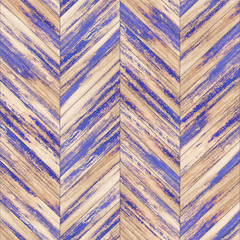 Seamless painted parquet texture
